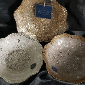 Handmade Decorated Glass Bowls